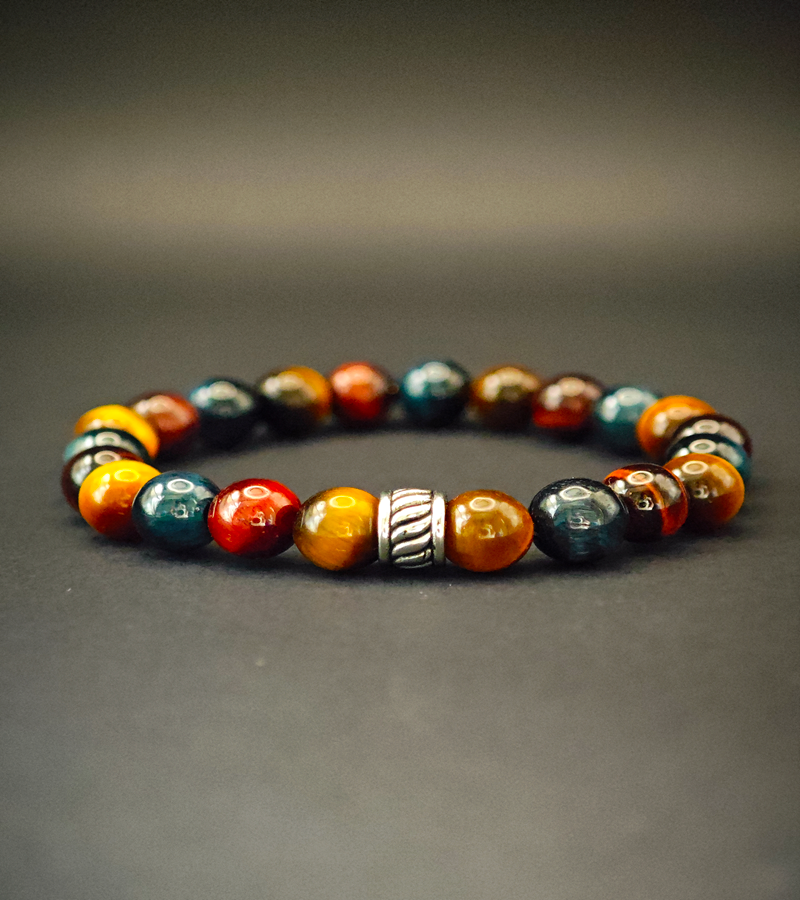Bracelet 3 Œil (tigre, taureau et faucon)