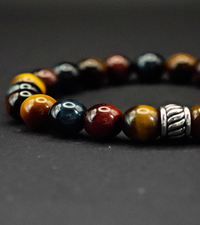 Bracelet 3 Œil (tigre, taureau et faucon)