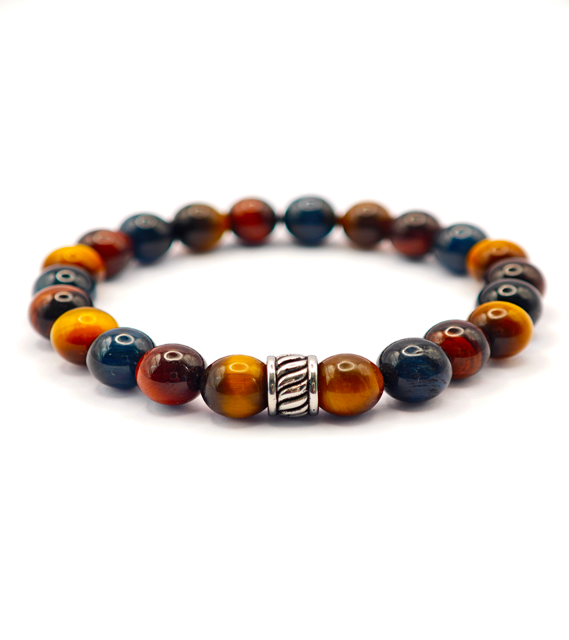 Bracelet 3 Œil (tigre, taureau et faucon)