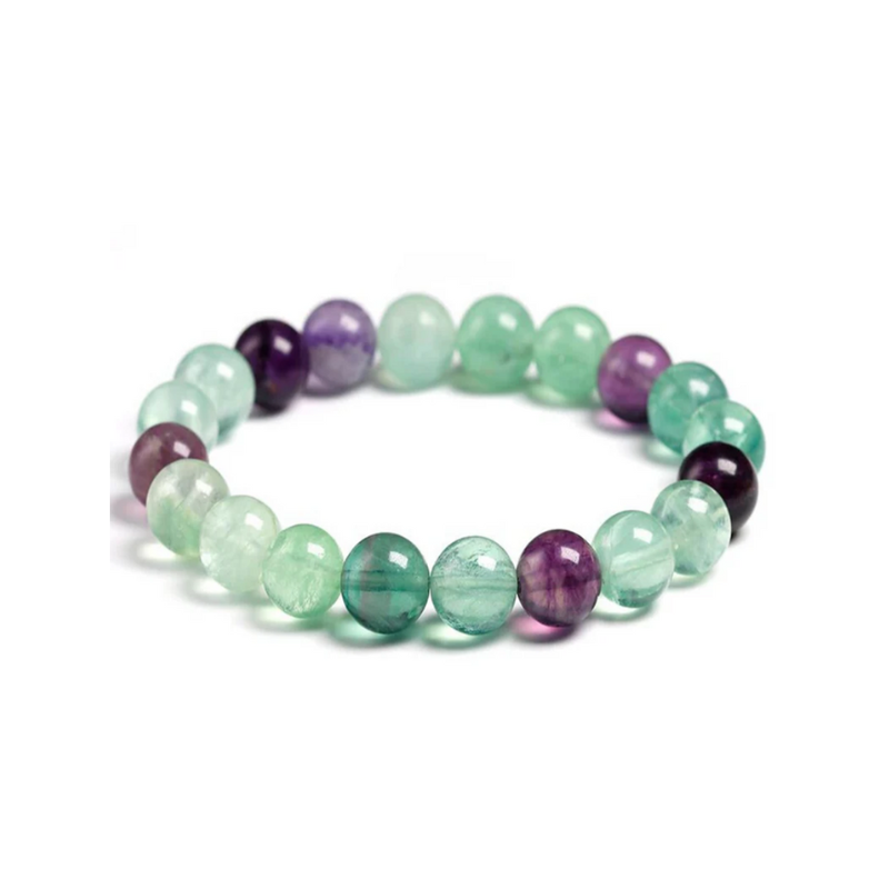 Bracelet Fluorite Arc-en-ciel