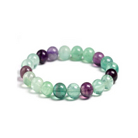Bracelet Fluorite Arc-en-ciel
