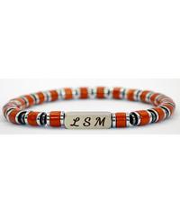 Bracelet Terra Cotta - Jaspe rouge 6mm