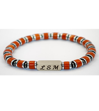 Bracelet Terra Cotta - Jaspe rouge 6mm