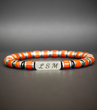 Bracelet Terra Cotta - Jaspe rouge 6mm