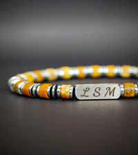 Bracelet Terra Cotta - Jaspe Picture 6mm