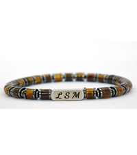 Bracelet Terra Cotta - Œil du Tigre 6mm