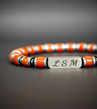 Bracelet Terra Cotta - Jaspe rouge 6mm