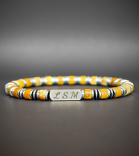 Bracelet Terra Cotta - Jaspe Picture 6mm