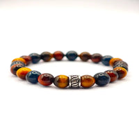 Bracelet 3 Œil (tigre, taureau et faucon)