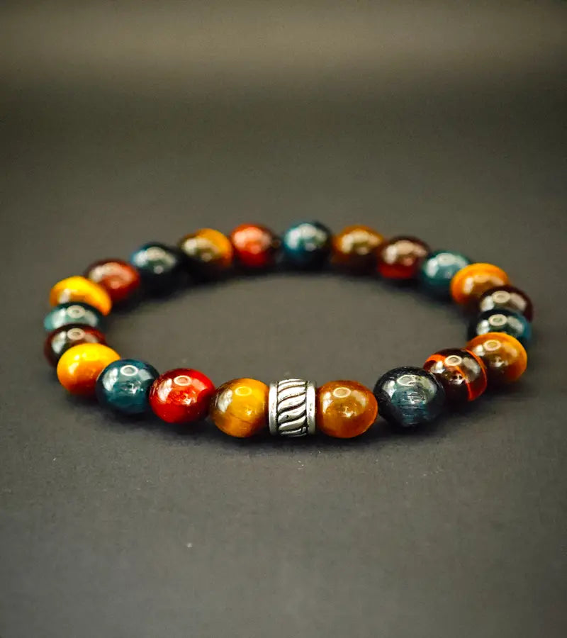 Bracelet 3 Œil (tigre, taureau et faucon)