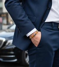 Bracelet Aether - Jade jaune 6mm