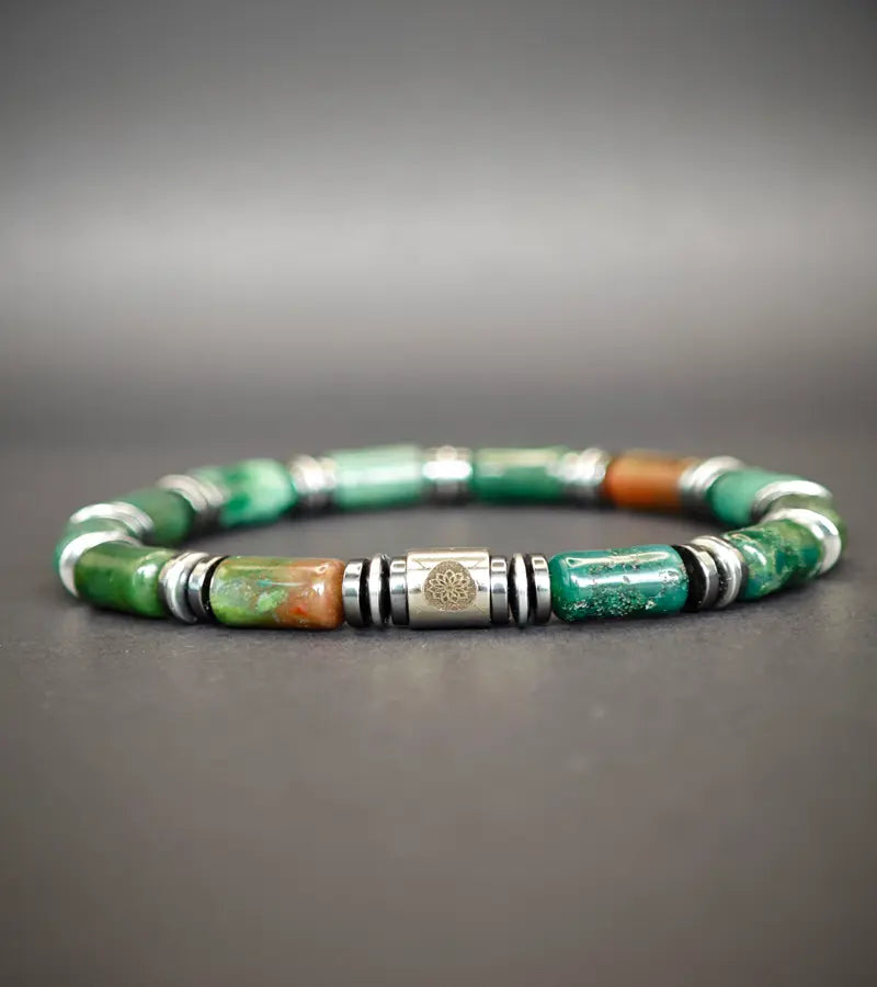 Bracelet Aether - Agate Indienne 6mm