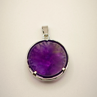Pendentif "Energie pure" arbre de vie en Améthyste