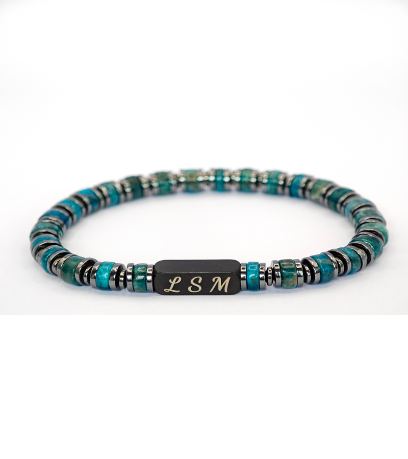 Bracelet Terra Cotta - Apatite 6mm