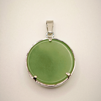 Pendentif "Energie pure" Arbre de vie en Aventurine verte