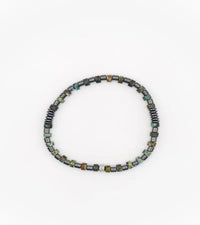 Bracelet Alignement - Turquoise Africaine 4mm