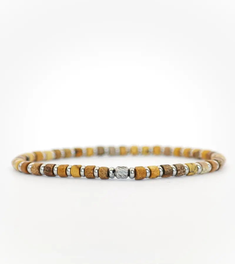 Bracelet Jaspe Picture 4mm