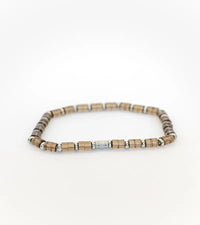 Bracelet Quartz Fumé 4mm