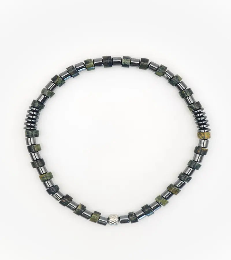 Bracelet Alignement - Jaspe Kambaba 4mm