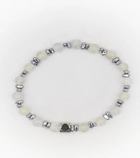 Bracelet Horizon - Pierre de Lune 6mm