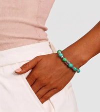 Bracelet Horizon - Turquoise 6mm