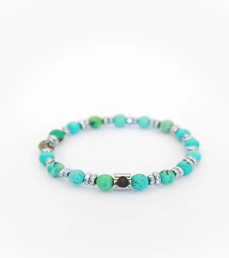 Bracelet Horizon - Turquoise 6mm