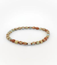 Bracelet Mosaïque - Jaspe Impérial 4mm
