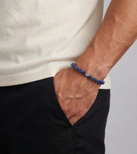 Bracelet Mosaïque - Lais Lazuli 4mm