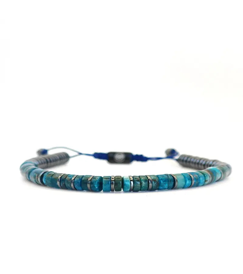 Bracelet Sillage - Apatite Bleue 6mm