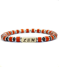 Bracelet Terra Cotta - Jaspe rouge 6mm