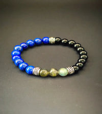 Bracelet Trinité Astrale 8mm
