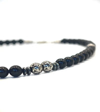 Collier Styx - Obsidienne Noire 8mm