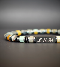 Bracelet Terra Cotta - Crazy Lace Agate 6mm