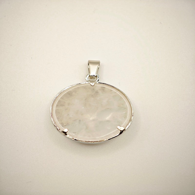 Pendentif "Energie pure" Arbre de vie en Cristal de roche