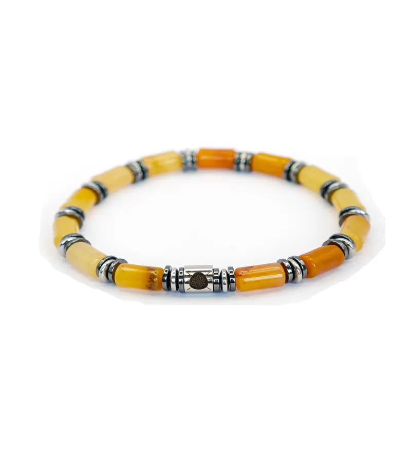 Bracelet Aether - Jade jaune 6mm