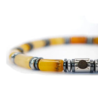 Bracelet Aether - Jade jaune 6mm