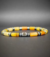 Bracelet Aether - Jade jaune 6mm