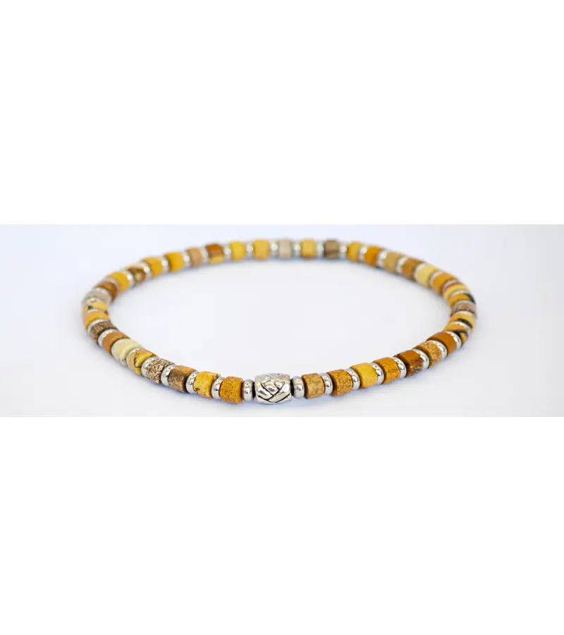 Bracelet Jaspe Picture 4mm