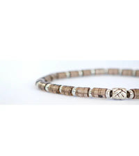 Bracelet Quartz Fumé 4mm