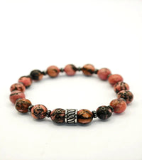 Bracelet création Rhodonite