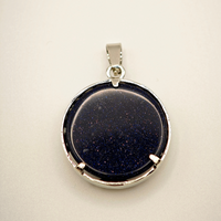 Pendentif "Energie pure" Arbre de vie en Sable bleu