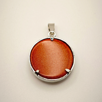 Pendentif "Energie pure" Arbre de vie en Sable doré