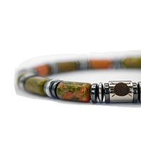 Bracelet Aether - Unakite 6mm