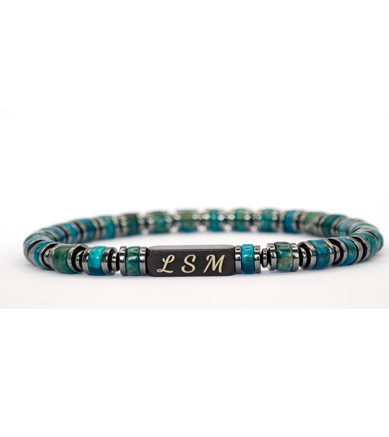 Bracelet Terra Cotta - Apatite 6mm